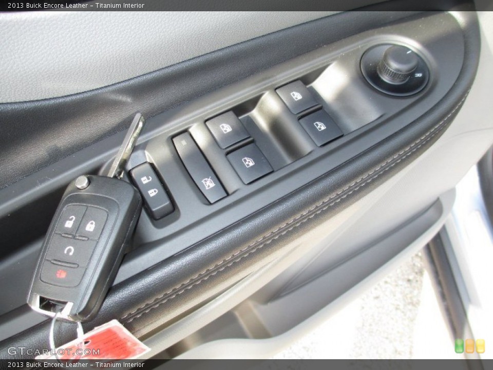 Titanium Interior Controls for the 2013 Buick Encore Leather #76783094