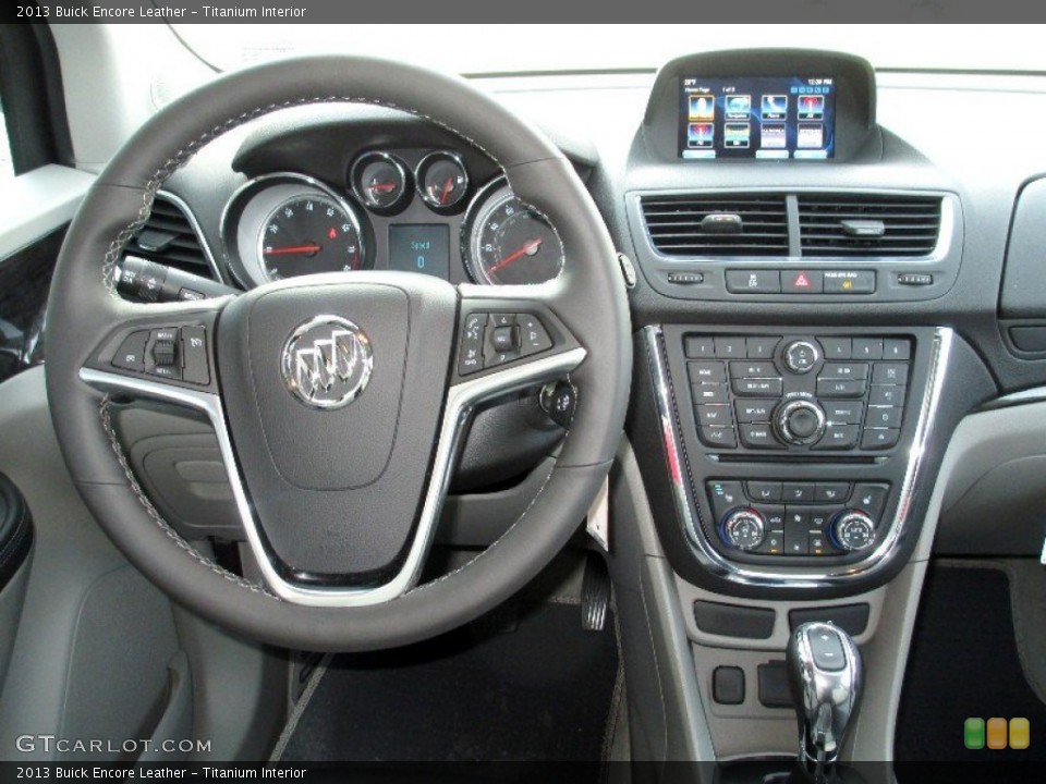 Titanium Interior Dashboard for the 2013 Buick Encore Leather #76783142