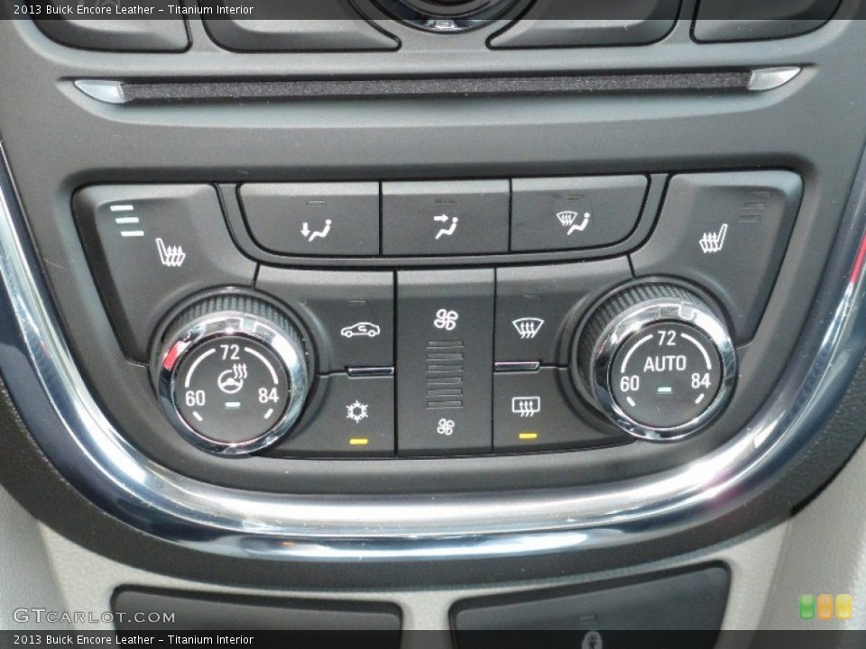 Titanium Interior Controls for the 2013 Buick Encore Leather #76783166