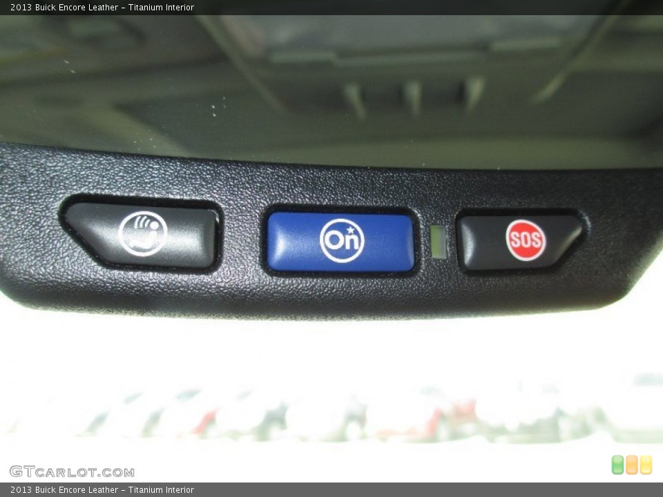 Titanium Interior Controls for the 2013 Buick Encore Leather #76783190
