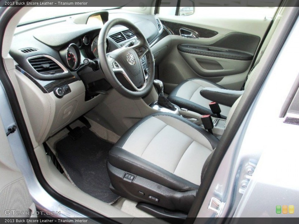 Titanium Interior Prime Interior for the 2013 Buick Encore Leather #76783436