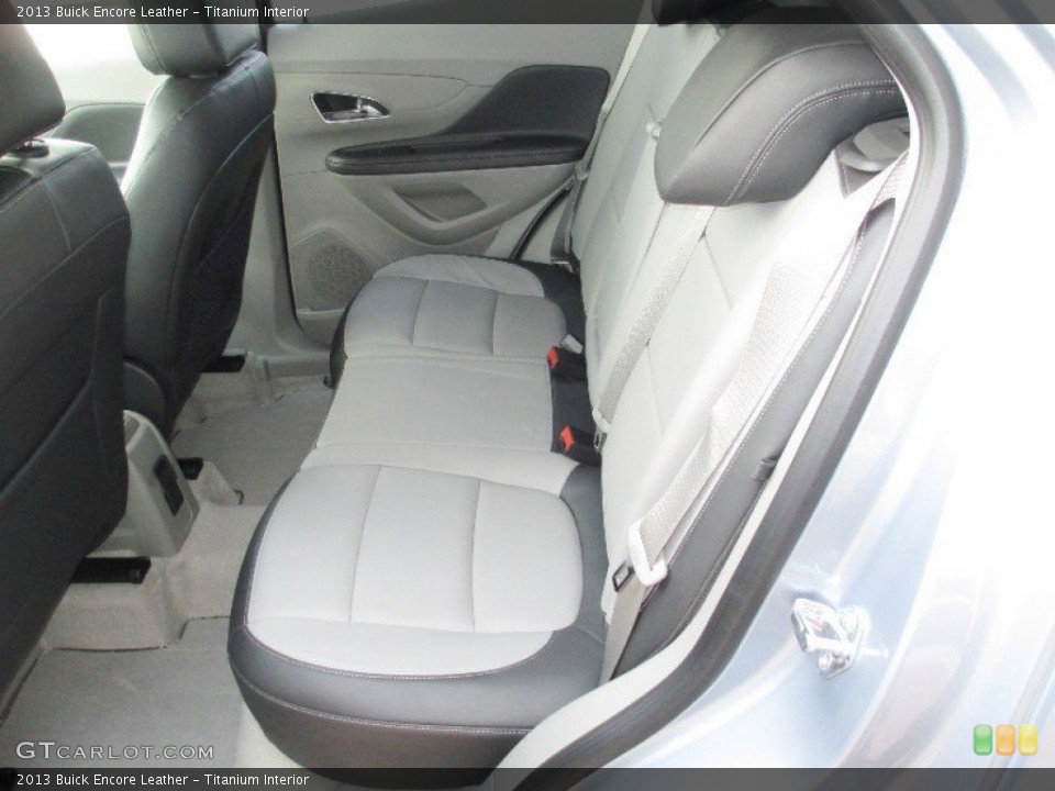 Titanium Interior Rear Seat for the 2013 Buick Encore Leather #76783469