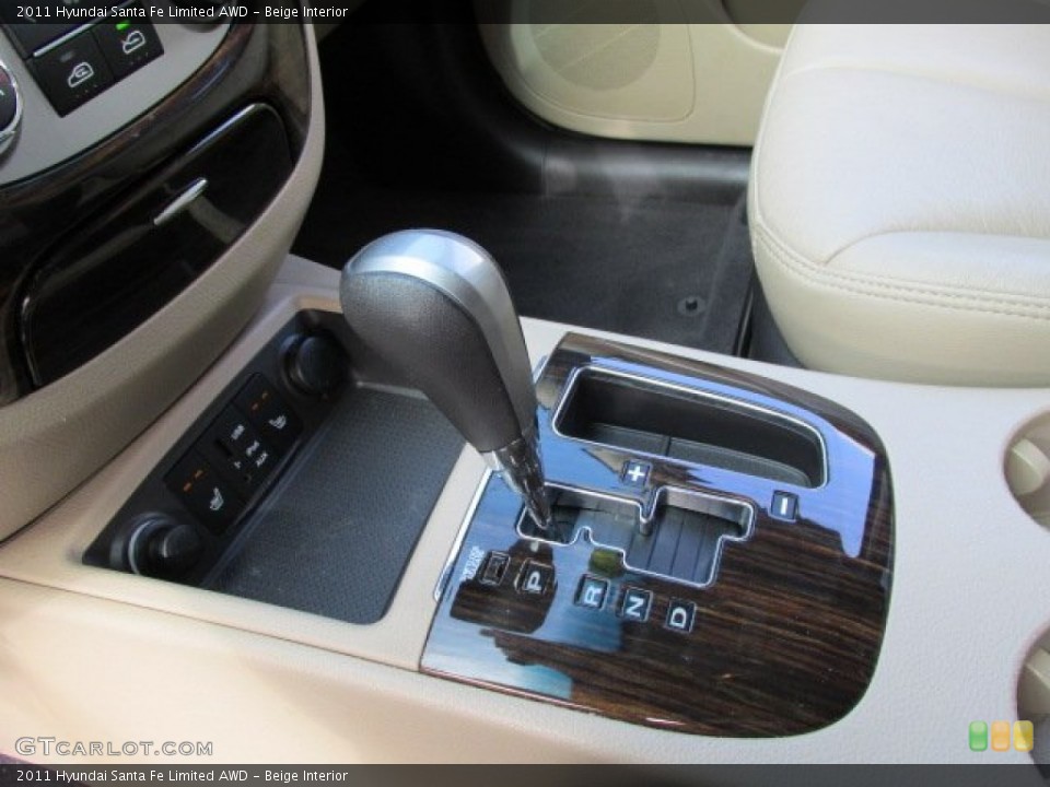 Beige Interior Transmission for the 2011 Hyundai Santa Fe Limited AWD #76783676
