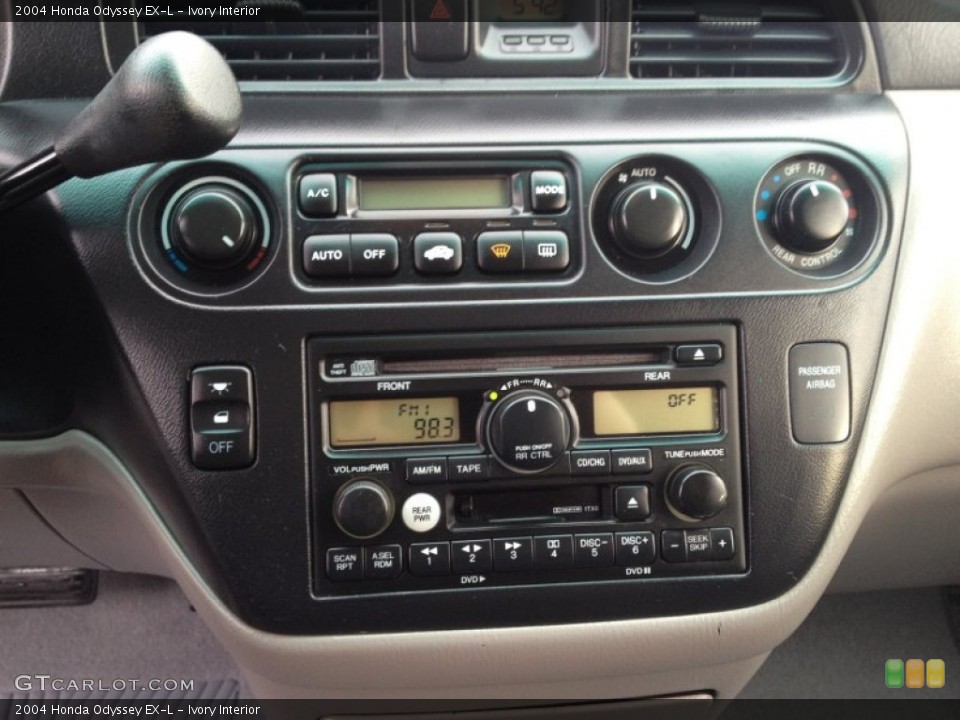 Ivory Interior Controls for the 2004 Honda Odyssey EX-L #76783727