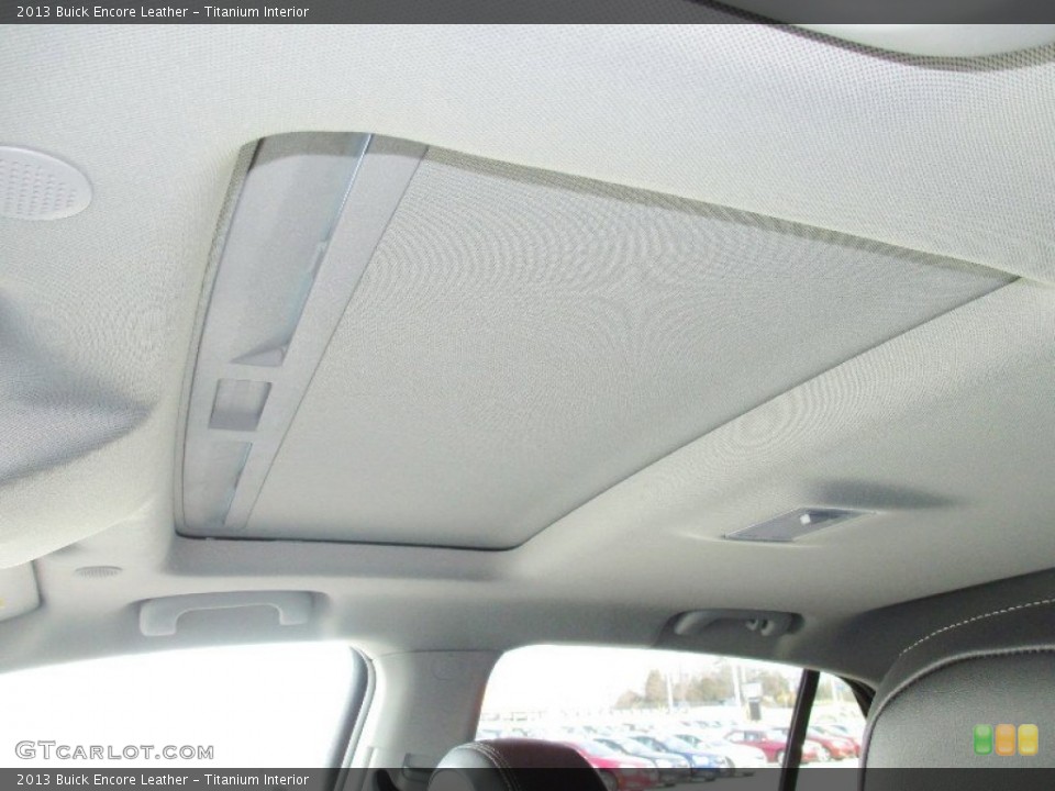 Titanium Interior Sunroof for the 2013 Buick Encore Leather #76783758