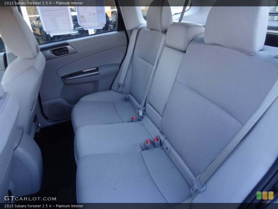 Platinum Interior Rear Seat for the 2013 Subaru Forester 2.5 X #76785197