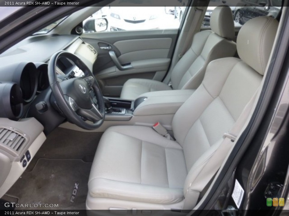 Taupe Interior Front Seat for the 2011 Acura RDX SH-AWD #76786077