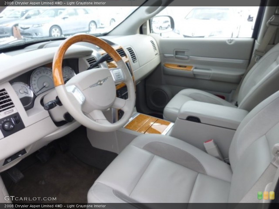 Light Graystone Interior Prime Interior for the 2008 Chrysler Aspen Limited 4WD #76786540