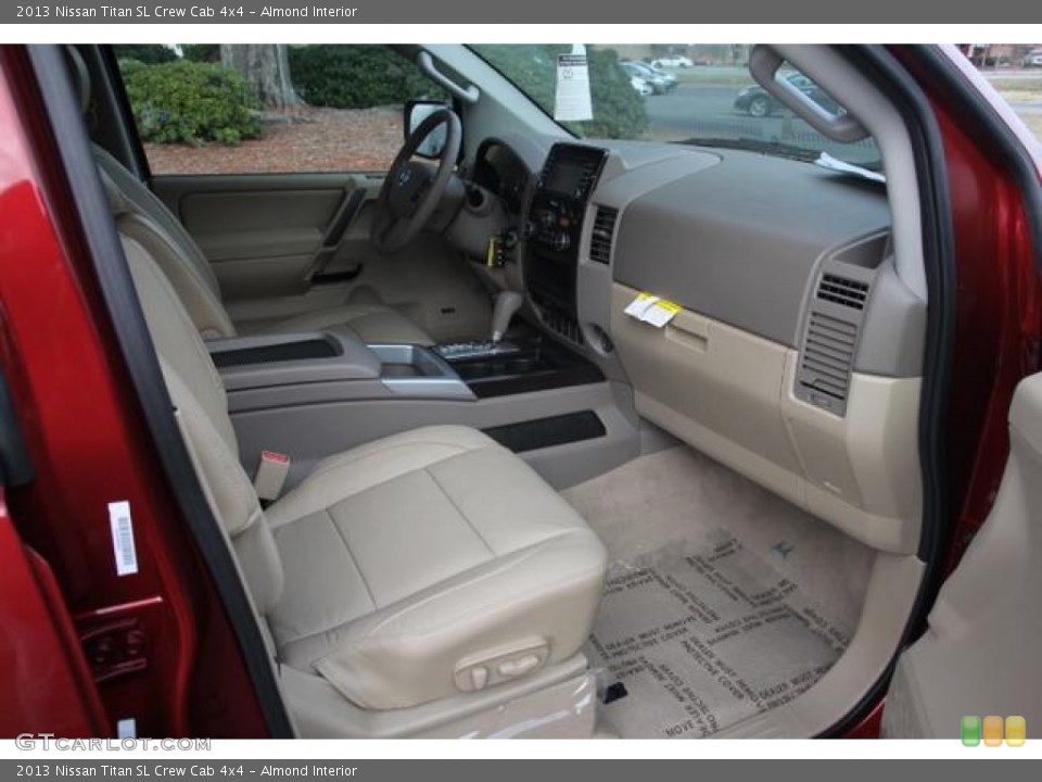 Almond Interior Dashboard for the 2013 Nissan Titan SL Crew Cab 4x4 #76786790