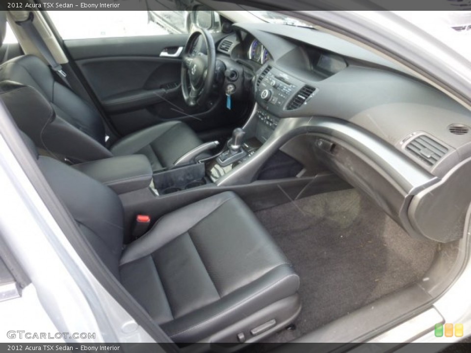 Ebony Interior Photo for the 2012 Acura TSX Sedan #76786847