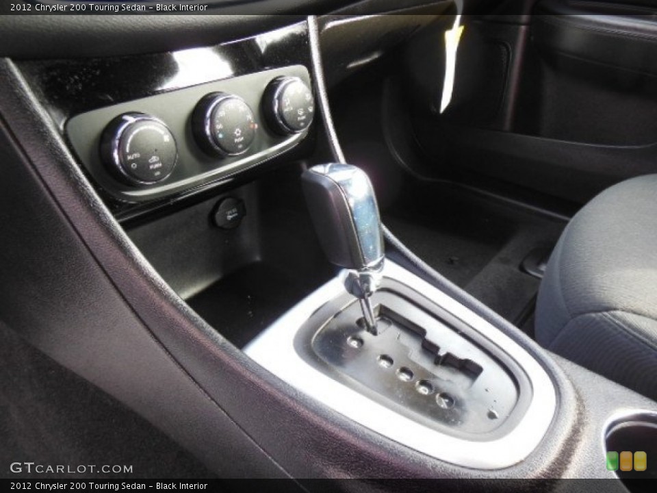 Black Interior Transmission for the 2012 Chrysler 200 Touring Sedan #76788282