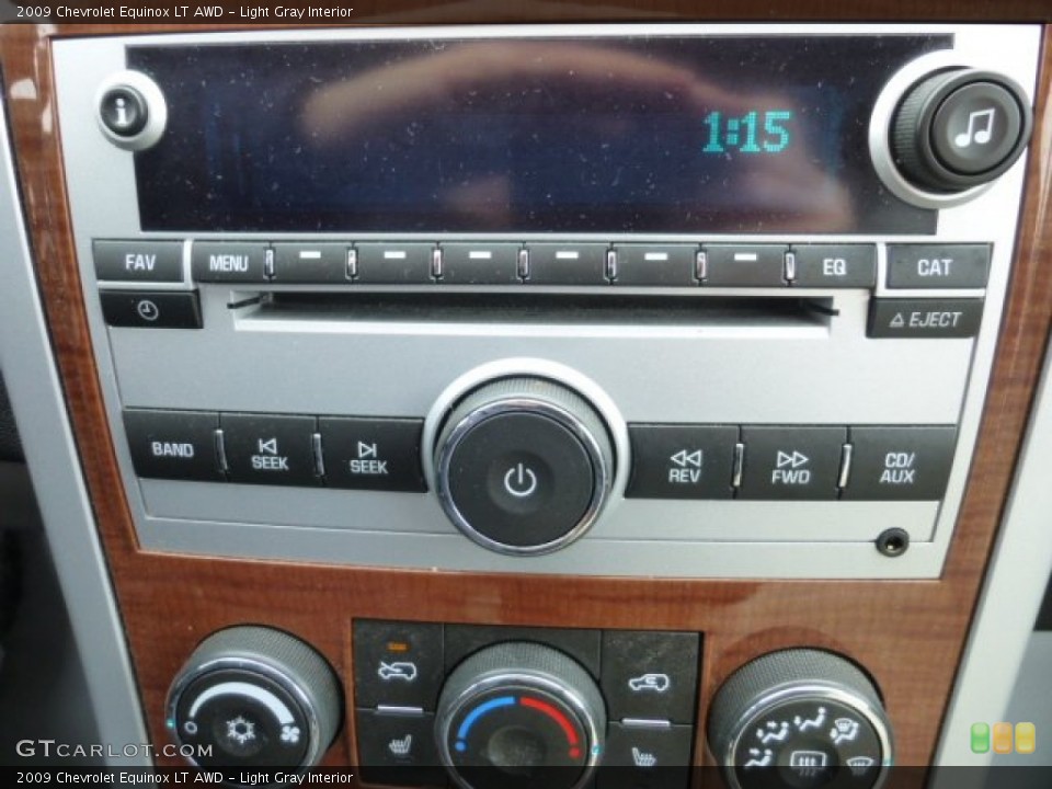 Light Gray Interior Audio System for the 2009 Chevrolet Equinox LT AWD #76788785