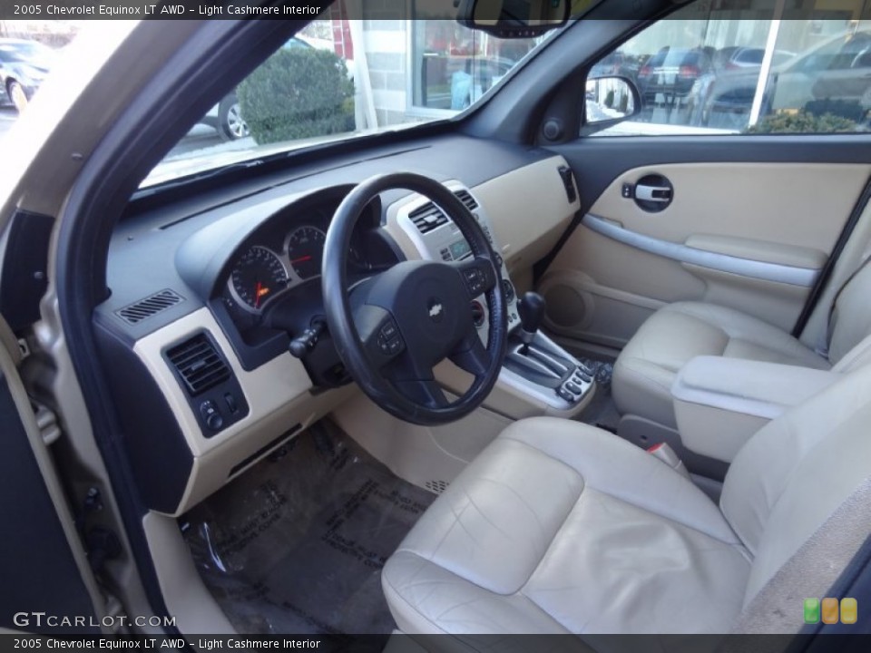 Light Cashmere Interior Prime Interior for the 2005 Chevrolet Equinox LT AWD #76791038