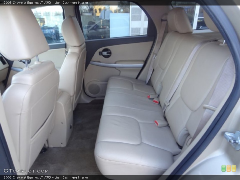 Light Cashmere Interior Rear Seat For The 2005 Chevrolet