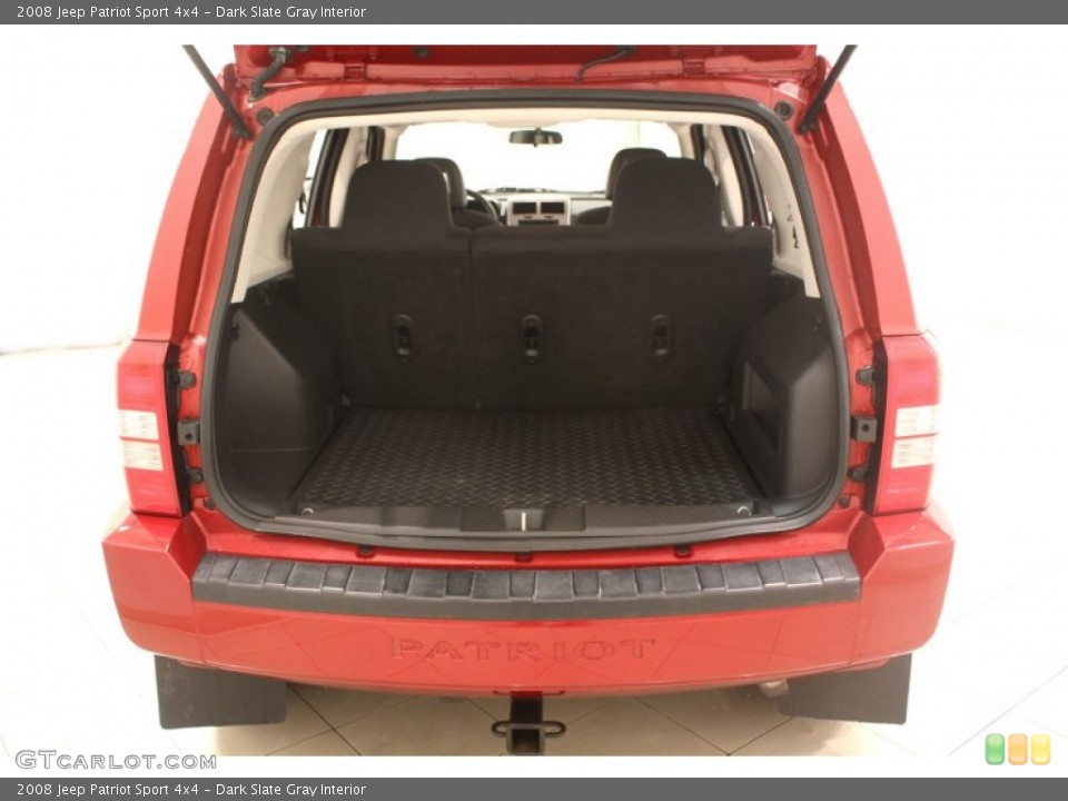 Dark Slate Gray Interior Trunk for the 2008 Jeep Patriot Sport 4x4 #76792118