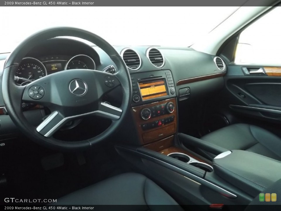 Black Interior Prime Interior for the 2009 Mercedes-Benz GL 450 4Matic #76792223