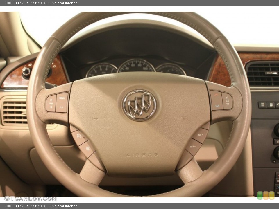 Neutral Interior Steering Wheel for the 2006 Buick LaCrosse CXL #76792655