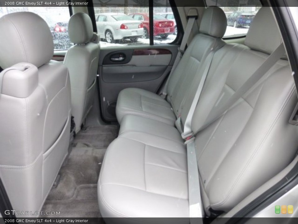 Light Gray Interior Rear Seat for the 2008 GMC Envoy SLT 4x4 #76793006