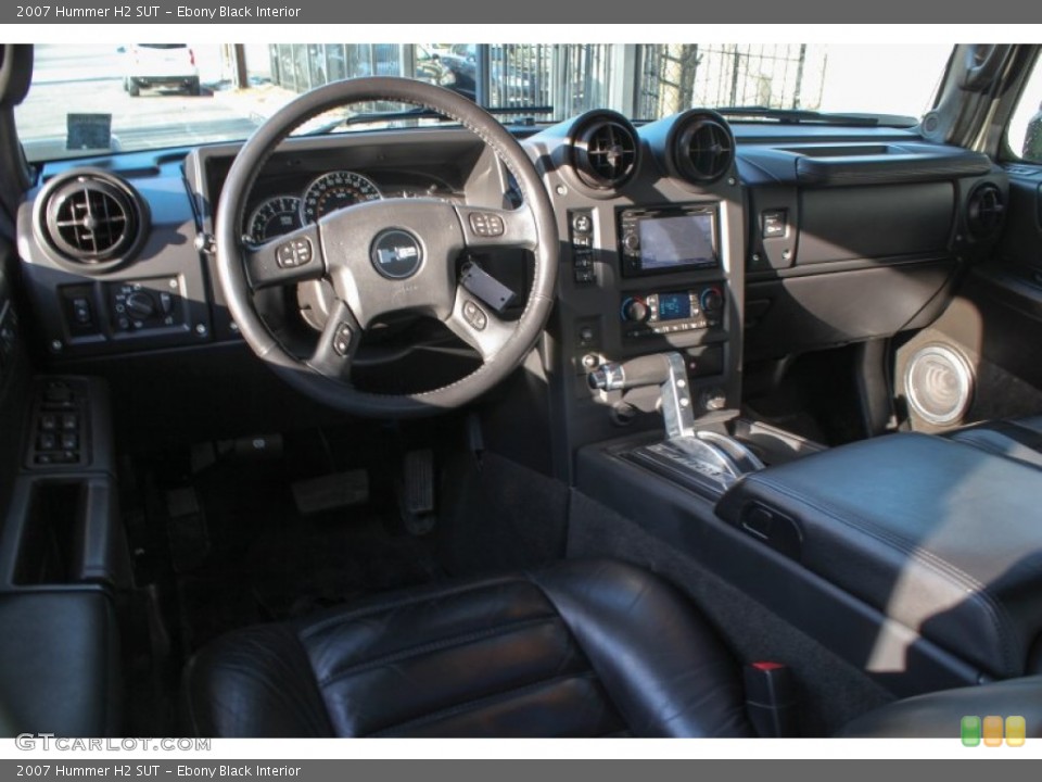 Ebony Black Interior Prime Interior for the 2007 Hummer H2 SUT #76795523