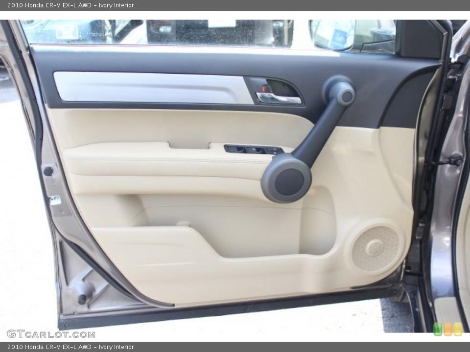 Ivory Interior Door Panel for the 2010 Honda CR-V EX-L AWD #76795808