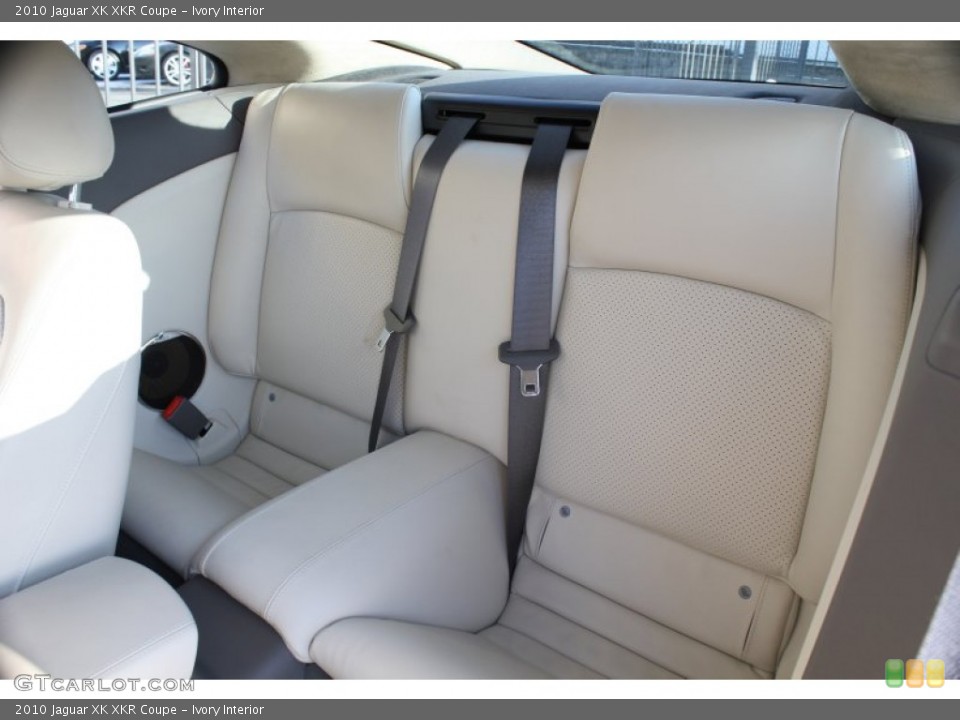 Ivory Interior Rear Seat for the 2010 Jaguar XK XKR Coupe #76795902