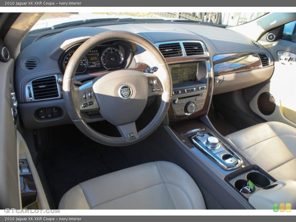 Ivory Interior Prime Interior for the 2010 Jaguar XK XKR Coupe #76796063