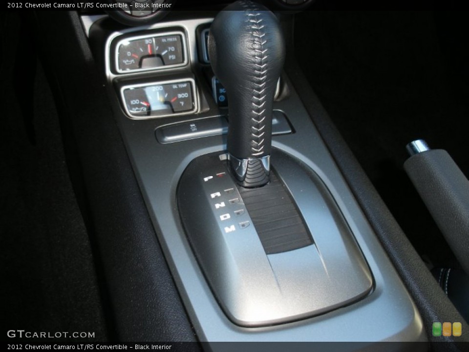Black Interior Transmission for the 2012 Chevrolet Camaro LT/RS Convertible #76797342