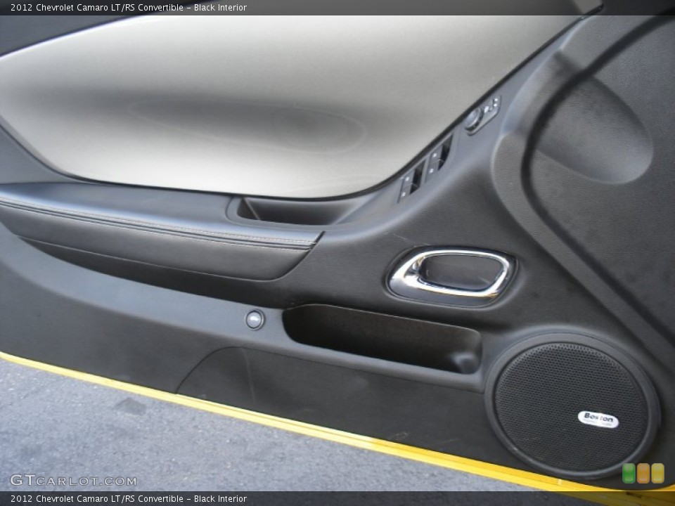 Black Interior Door Panel for the 2012 Chevrolet Camaro LT/RS Convertible #76797359