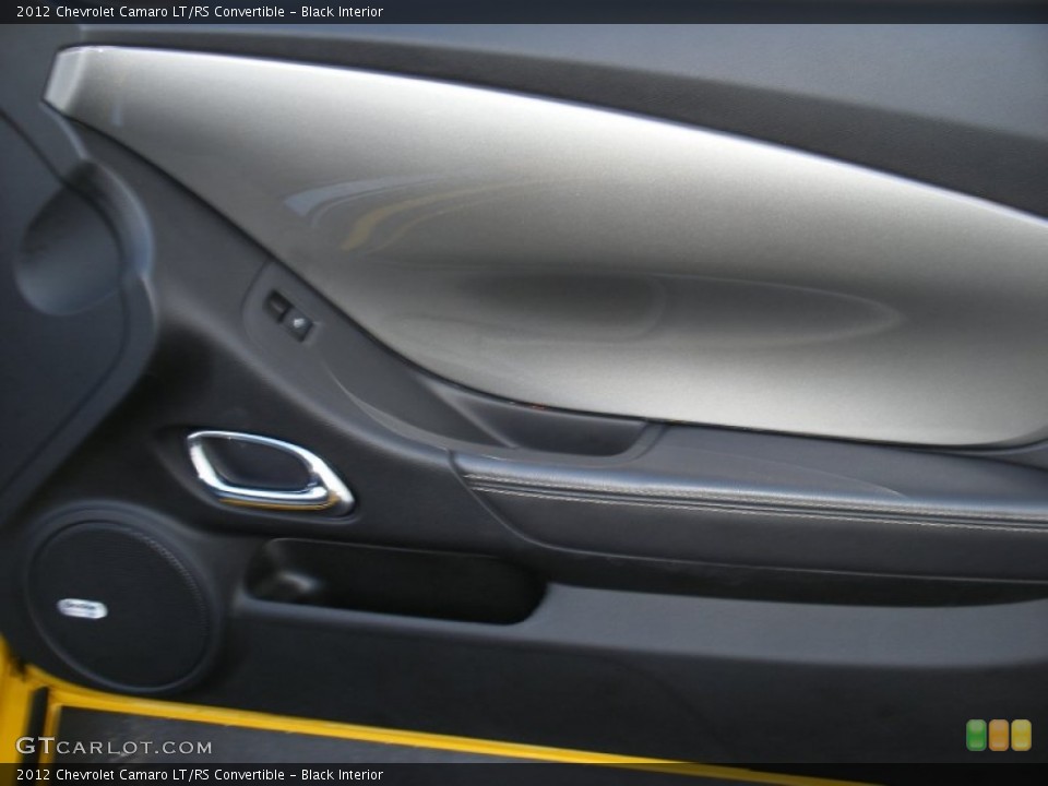 Black Interior Door Panel for the 2012 Chevrolet Camaro LT/RS Convertible #76797375