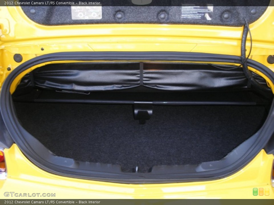 Black Interior Trunk for the 2012 Chevrolet Camaro LT/RS Convertible #76797527