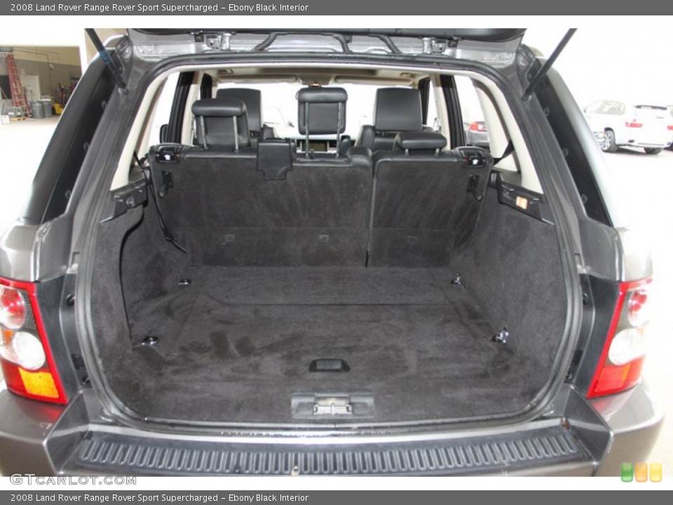 Ebony Black Interior Trunk for the 2008 Land Rover Range Rover Sport Supercharged #76798166