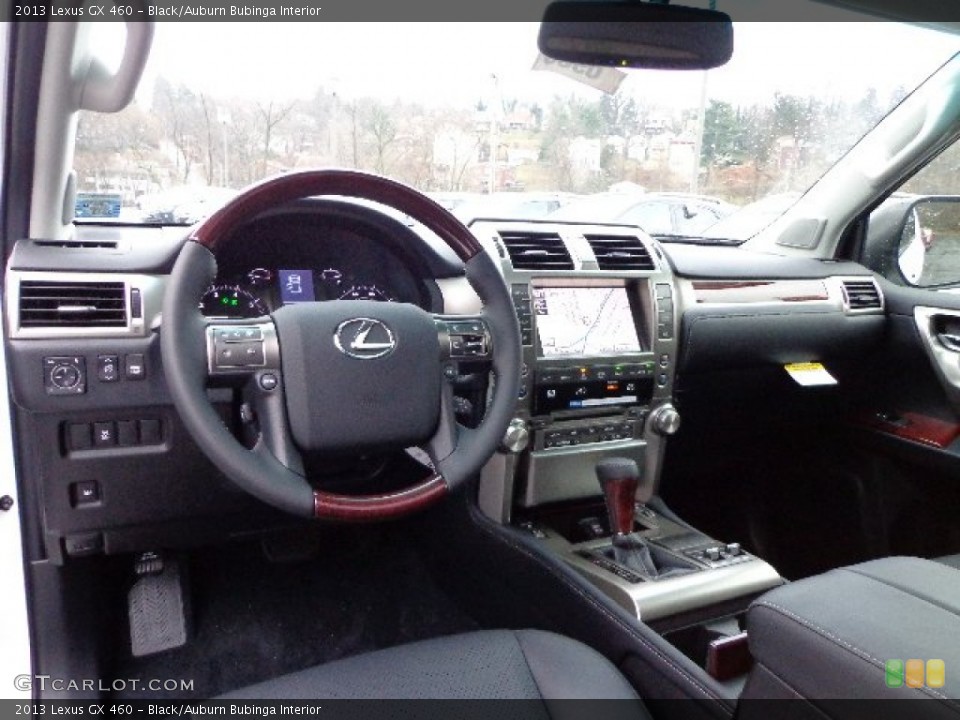Black/Auburn Bubinga Interior Dashboard for the 2013 Lexus GX 460 #76798503