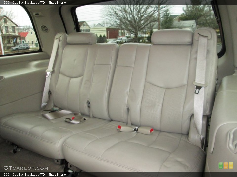Shale Interior Rear Seat for the 2004 Cadillac Escalade AWD #76800128