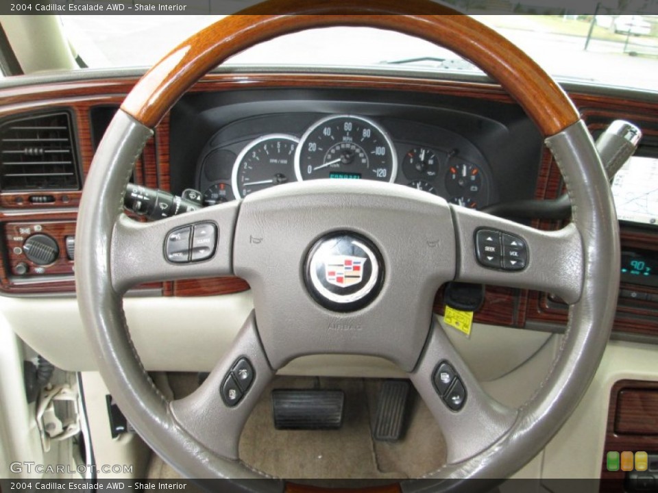 Shale Interior Steering Wheel for the 2004 Cadillac Escalade AWD #76800206