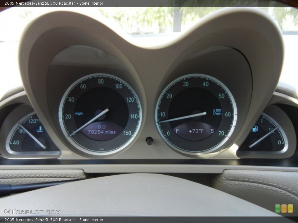 Stone Interior Gauges for the 2005 Mercedes-Benz SL 500 Roadster #76800401