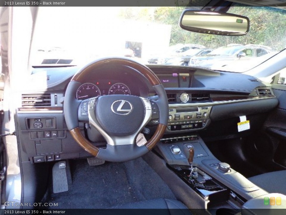Black Interior Dashboard for the 2013 Lexus ES 350 #76800688