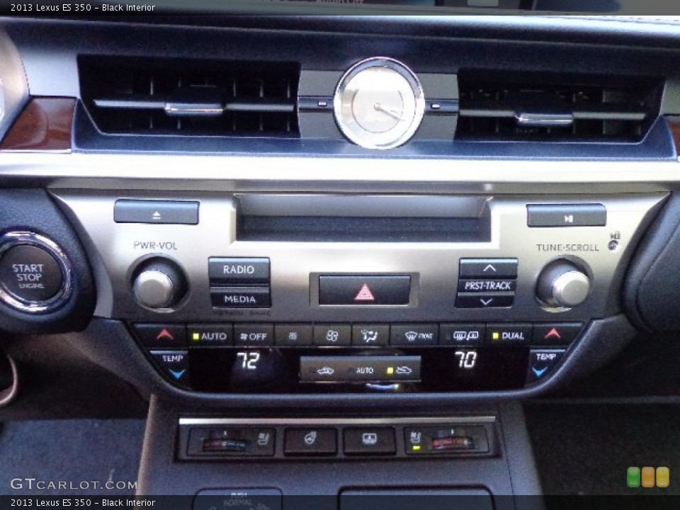 Black Interior Controls for the 2013 Lexus ES 350 #76800845