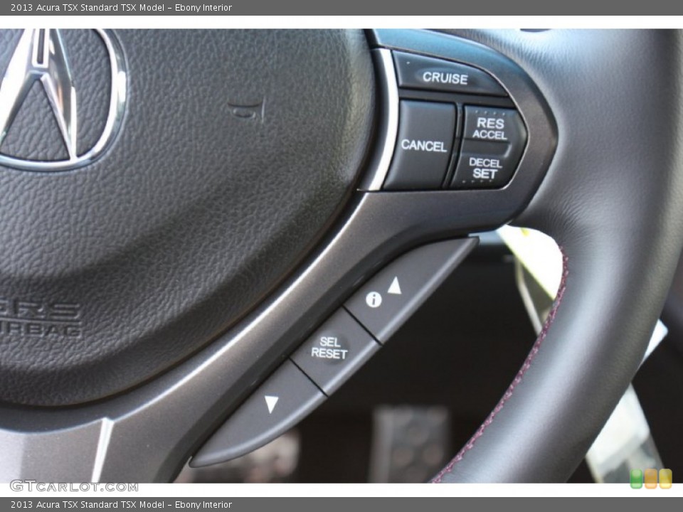 Ebony Interior Controls for the 2013 Acura TSX  #76801895