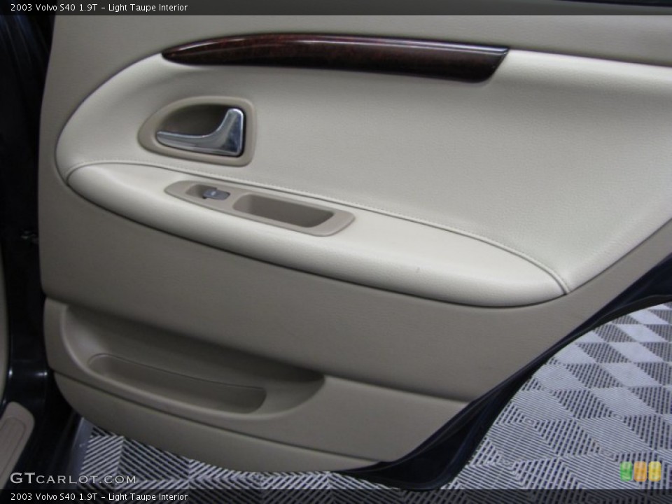 Light Taupe Interior Door Panel for the 2003 Volvo S40 1.9T #76802699