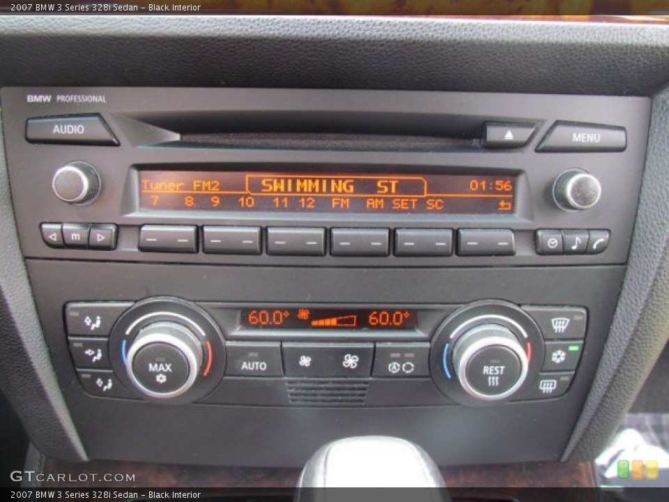 Black Interior Controls for the 2007 BMW 3 Series 328i Sedan #76805584