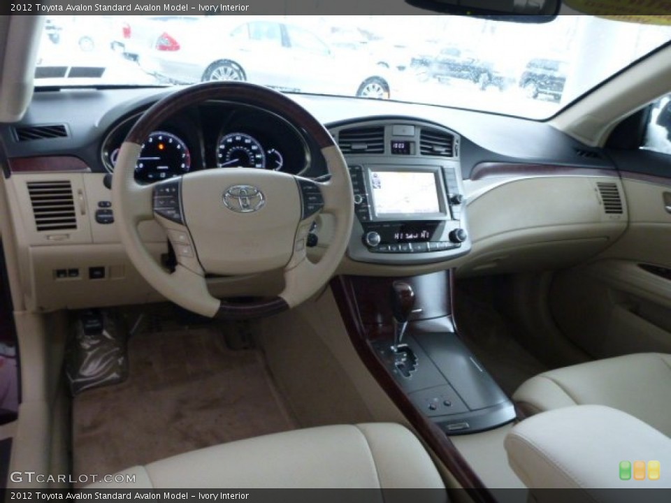 Ivory 2012 Toyota Avalon Interiors