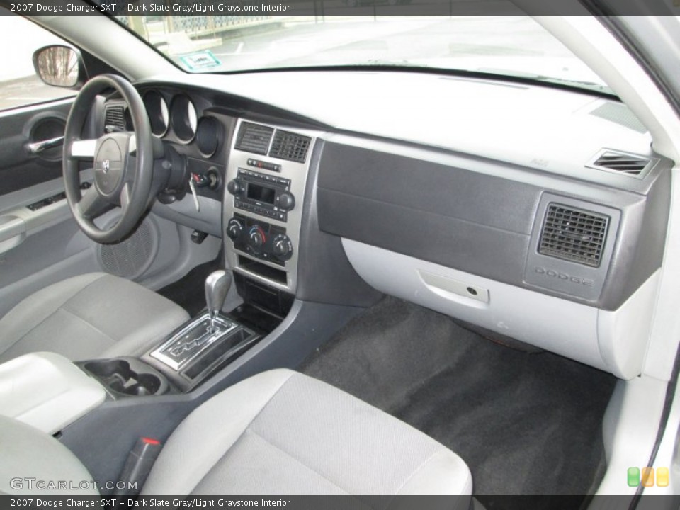 Dark Slate Gray/Light Graystone Interior Dashboard for the 2007 Dodge Charger SXT #76808197