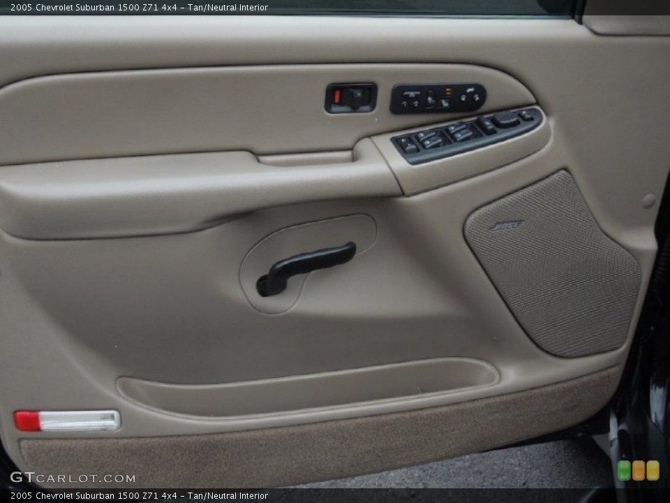Tan/Neutral Interior Door Panel for the 2005 Chevrolet Suburban 1500 Z71 4x4 #76808769