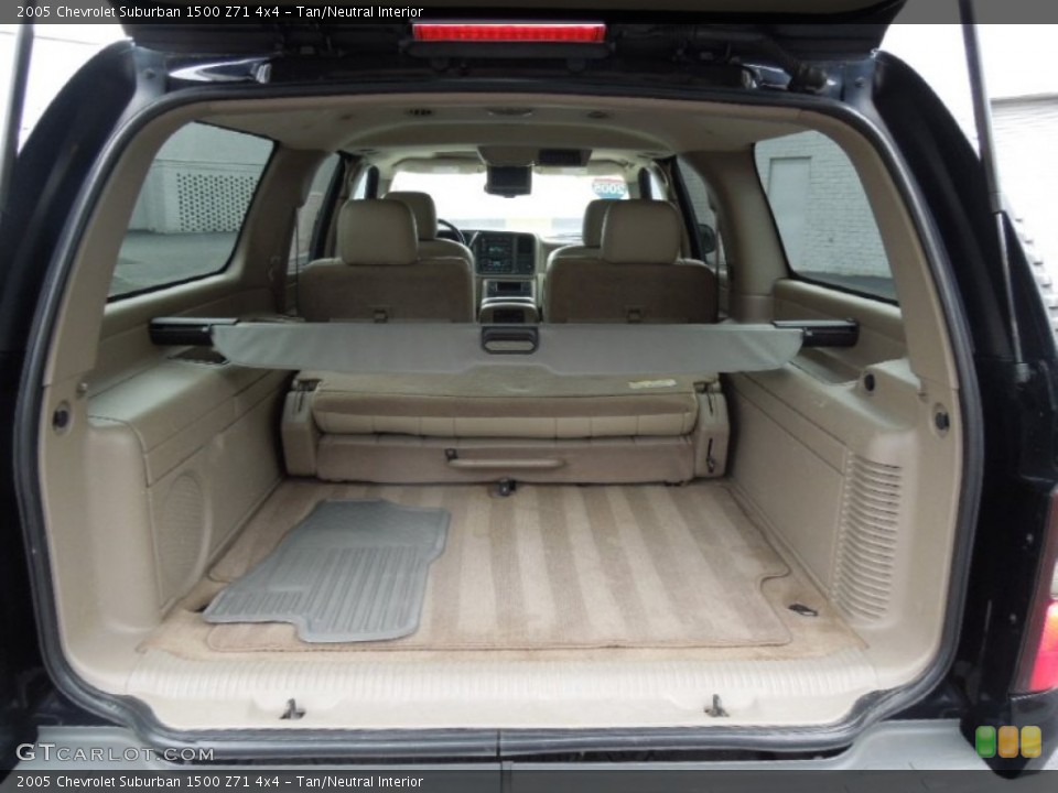 Tan/Neutral Interior Trunk for the 2005 Chevrolet Suburban 1500 Z71 4x4 #76808928