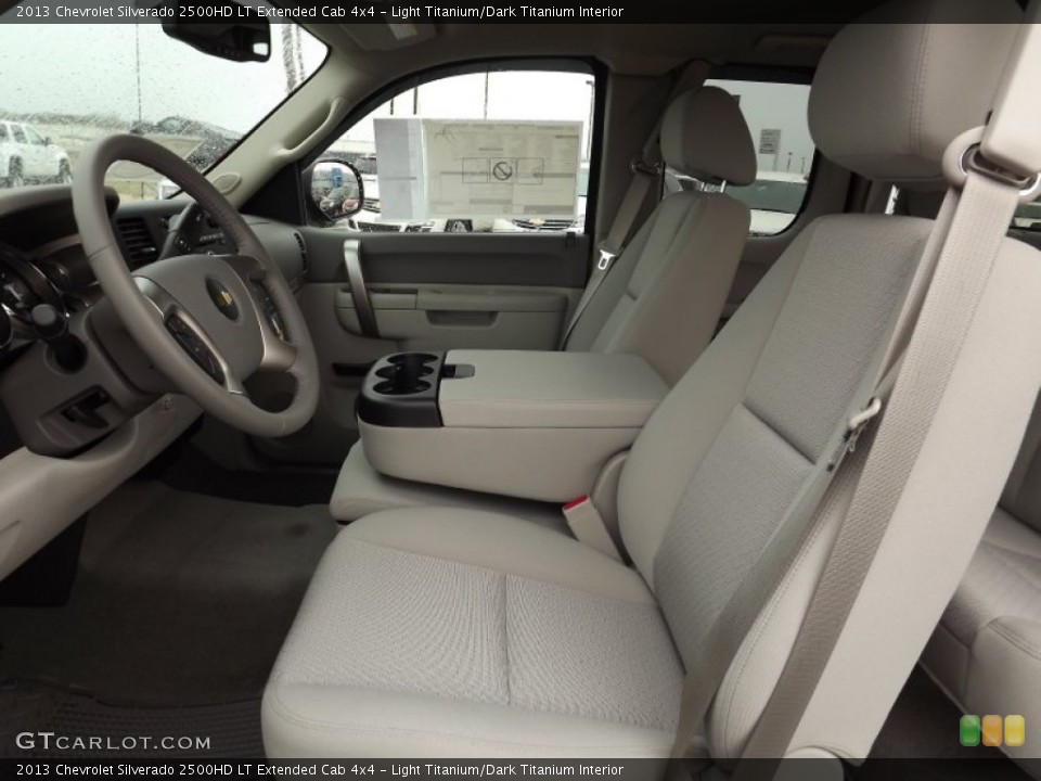 Light Titanium/Dark Titanium Interior Front Seat for the 2013 Chevrolet Silverado 2500HD LT Extended Cab 4x4 #76809000
