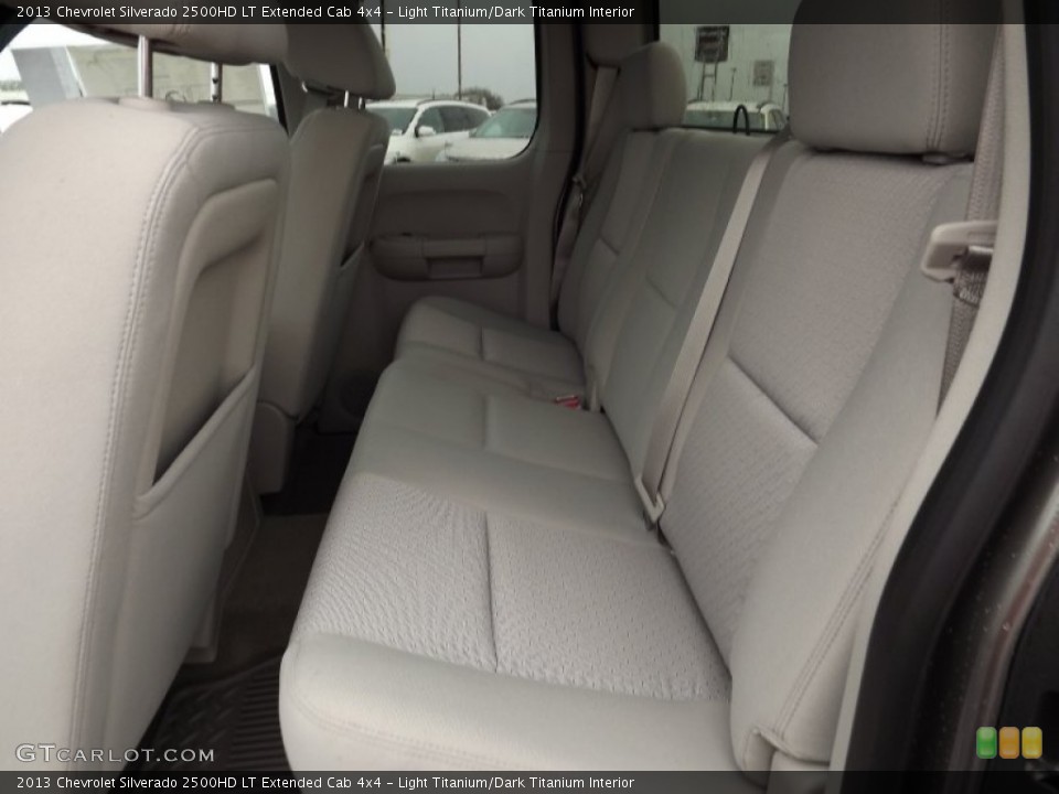 Light Titanium/Dark Titanium Interior Rear Seat for the 2013 Chevrolet Silverado 2500HD LT Extended Cab 4x4 #76809070