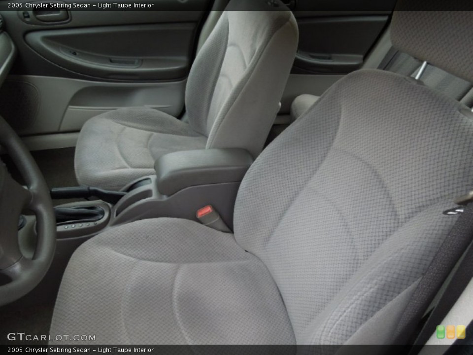 Light Taupe Interior Front Seat for the 2005 Chrysler Sebring Sedan #76809300
