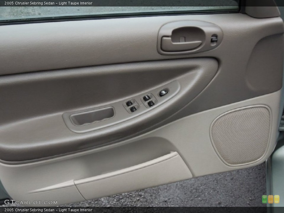 Light Taupe Interior Door Panel for the 2005 Chrysler Sebring Sedan #76809327