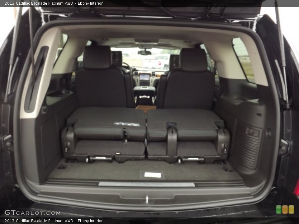 Ebony Interior Trunk for the 2013 Cadillac Escalade Platinum AWD #76809798