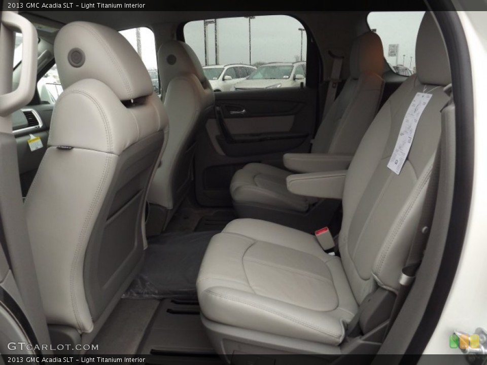 Light Titanium Interior Rear Seat for the 2013 GMC Acadia SLT #76810368